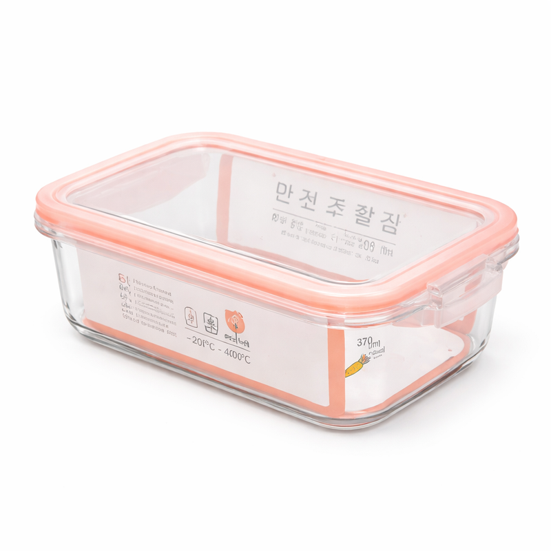 Fresh Keeping Storage Box Red Outline - Habitt