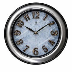 Heritage Wall Clock Dynamite 3D 22’’ – Silver Frame Edition - Habitt