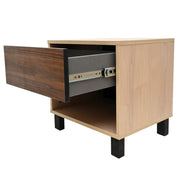 Indigo King Size Bed with 2 Side Tables