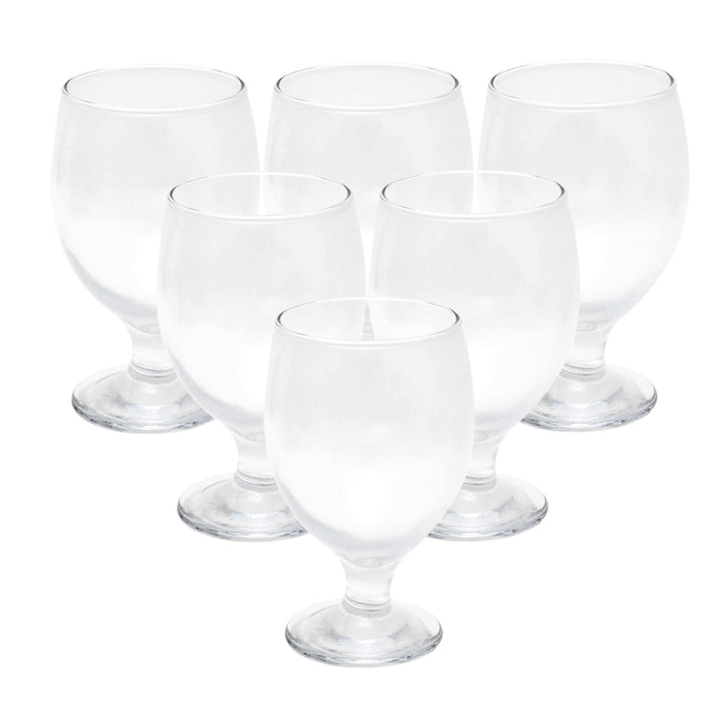 6Pcs S.Stem Glass Bingo 350ml SNV-009 - Habitt