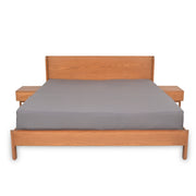 Harry N Bed Set with 2 Side tables – Minimalist Wooden Frame with Modern Elegance - Habitt