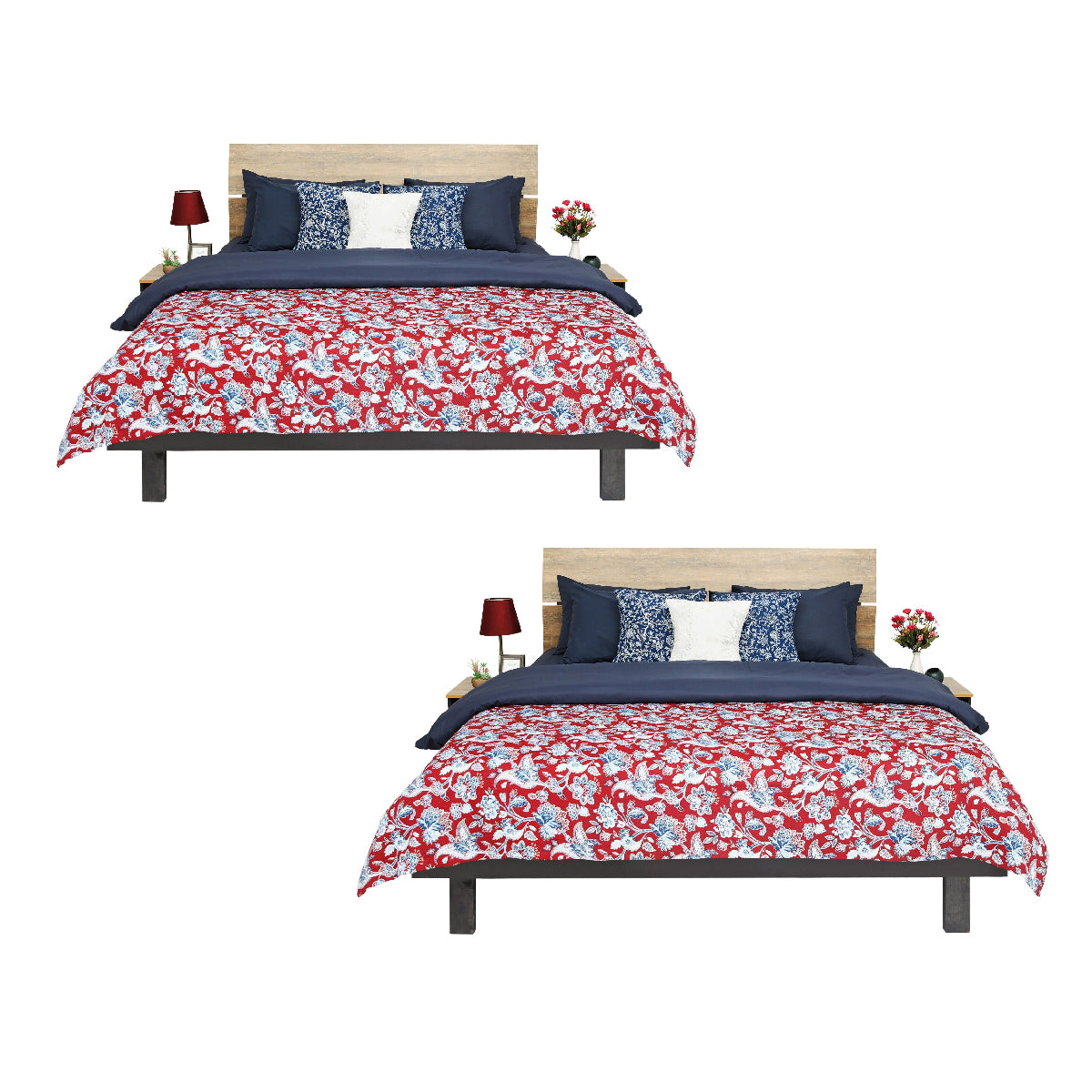 BOGO Buy 1 Get 1 Offer Shane - Bed  & 2 sides table