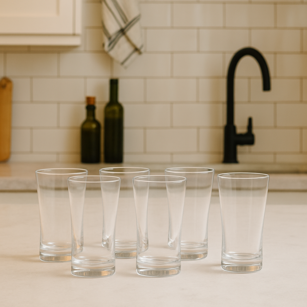 Tumbler Glass – 280 ml (Set of 6)