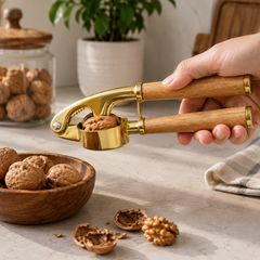 Golden & Silver Garlic Press