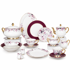 Elegant Dinner Set – 65 & 89 Pieces | Complete Dinnerware Set for Home & Entertaining