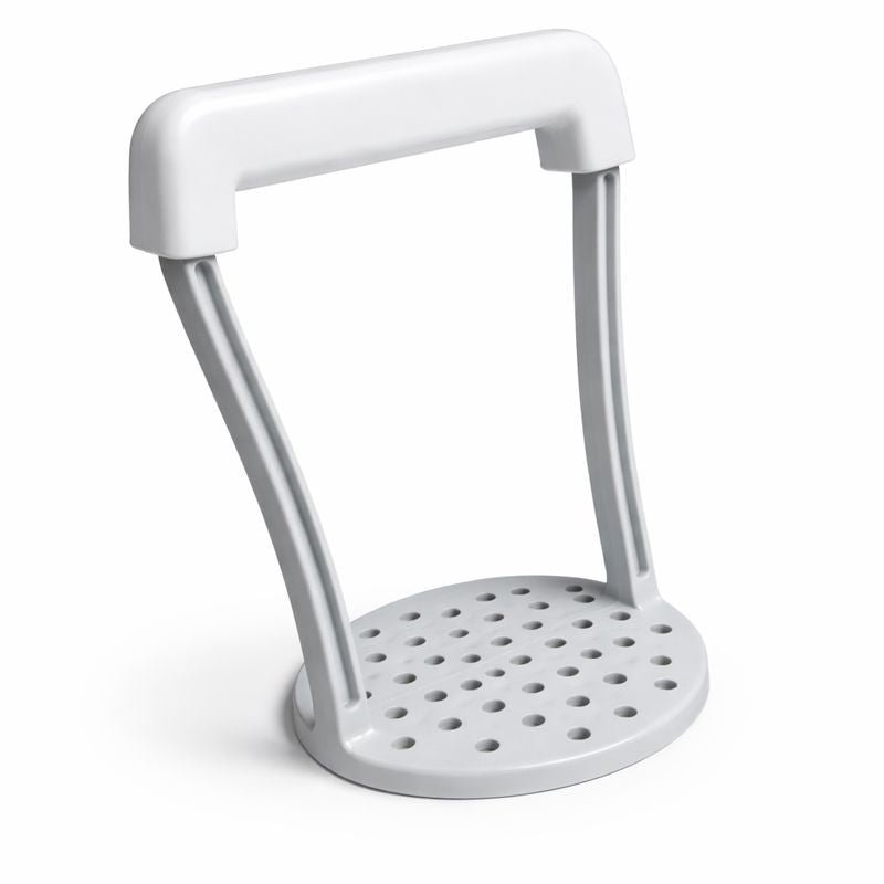Potato Masher Plastic – Ergonomic Handheld Press for Potatoes, Vegetables & Baby Food - Habitt