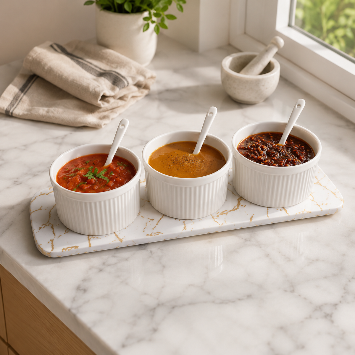 3Pcs Sauce Set