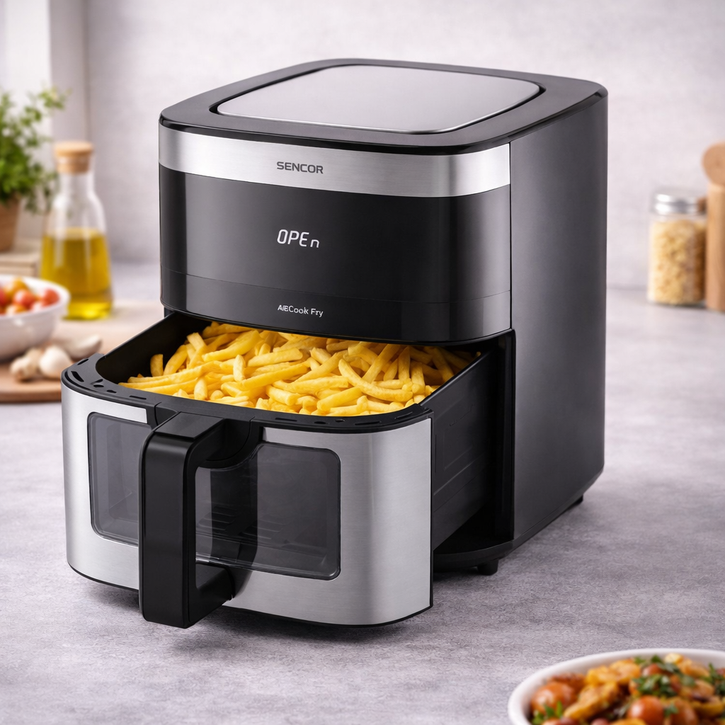 Vita Fryer Extra Large 9L Air Fryer with Viewing Window & LED Display - Habitt