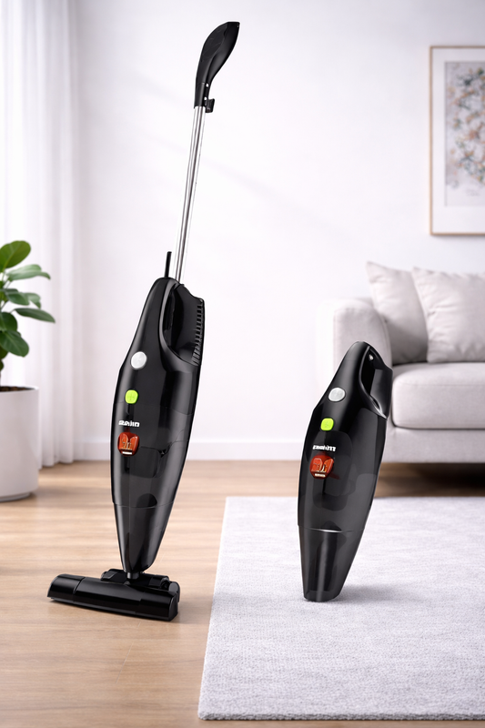 Nikai NVC-320H 2-In-1 Vacuum Stick Cleaner 600W | Lightweight Bagless Corded Vacuum - Habitt