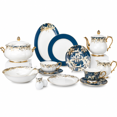 Premium Dinner Set – 65 & 89 Pieces | Complete Dinnerware Set for Family Dining & Entertaining
