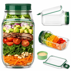 Leak Proof Salad Jar – 1000 ml