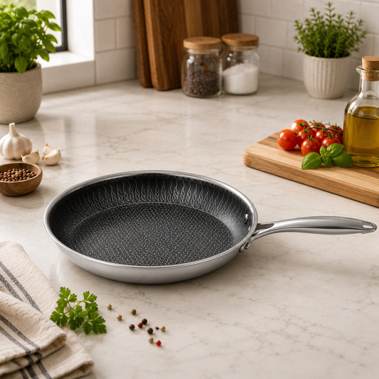 28 cm fry pan non stick | premium frying pan | kitchen cookware pan for eggs & frying