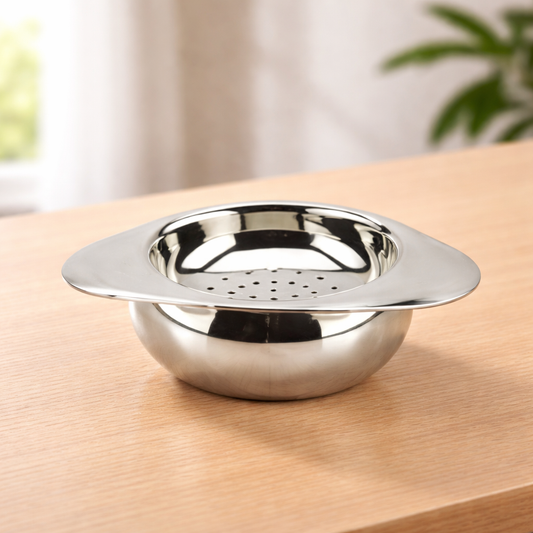 (Triangle) Tea Strainer – Stainless Steel Loose Leaf Tea Filter - Habitt