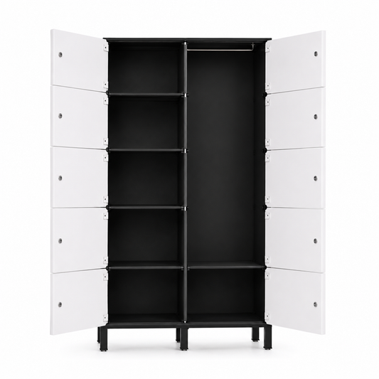 Portable Closet Cube Wardrobe – Modular Storage Organizer with Hanging Space