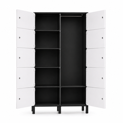 Portable Closet Cube Wardrobe – Modular Storage Organizer with Hanging Space