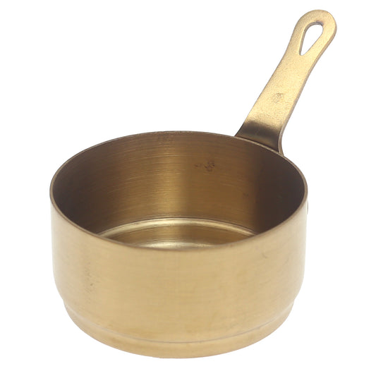 Gold Sauce Cup – Elegant Metal Finish (60ml, 80ml & 125ml)