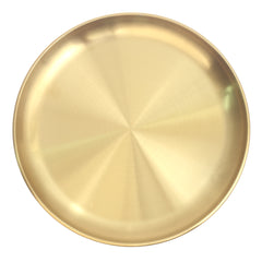 Barbecue Plate – Gold Finish (20cm & 26cm)