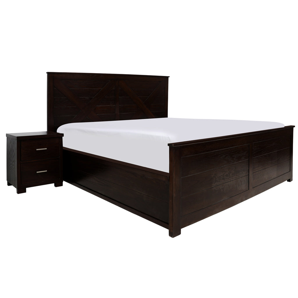 Hendrick Bed with side tables | Habitt