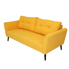 Rovak Sofa Set Bundle (3+2 seater) Yellow