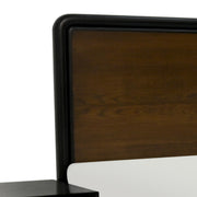 Norre King Size Bed with 2 Side Table