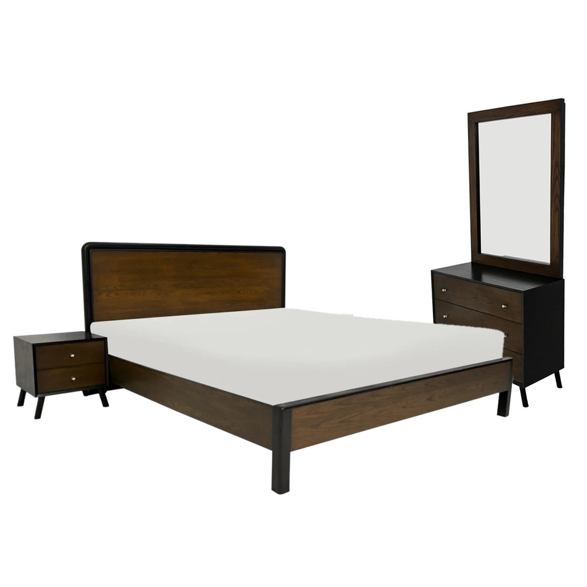 Norre - Bed & Dresser