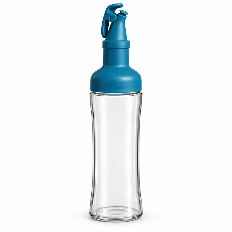 Assorted Oil Dispenser Bottle with Yellow Nozzle – 500 ML