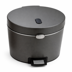 Suremiao Soft Close Dustbin – Modern Pedal Trash Can with Silent Lid & Odor Control for Home & Kitchen - Habitt