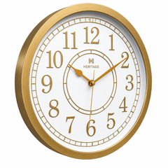 Heritage Momentum Wall Clock – 15 Inch Plastic Frame