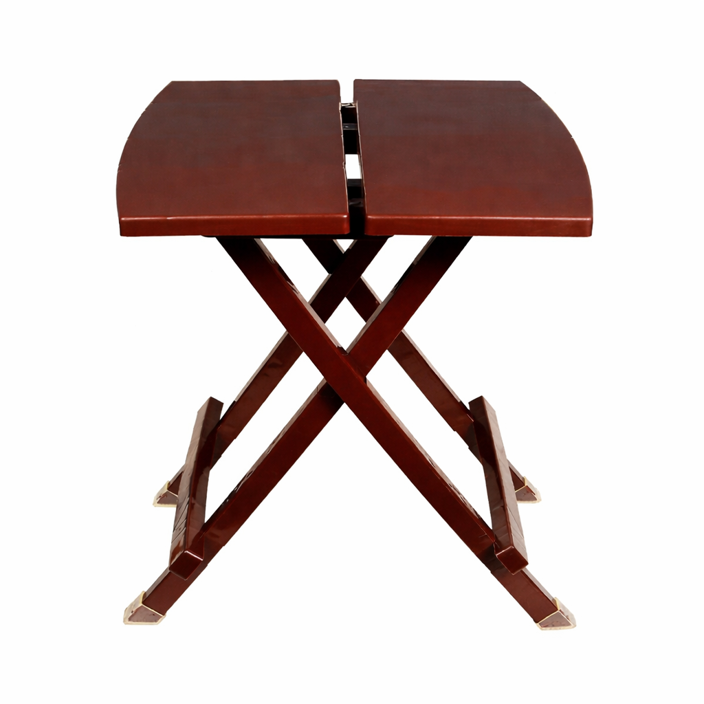 Foldable Plastic Tea Table – Portable Coffee Table in Grey, Beige, Coffee & White Finish - Habitt