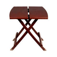 Foldable Plastic Tea Table – Portable Coffee Table in Grey, Beige, Coffee & White Finish - Habitt