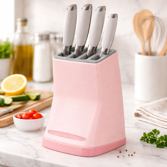 Knife Stand Holder – Compact Kitchen Knife Organizer with Multi-Slot Design