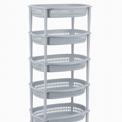 Shelf Basket Rack – Multi-Tier Storage Organizer for Kitchen, Bathroom, Bedroom & Office