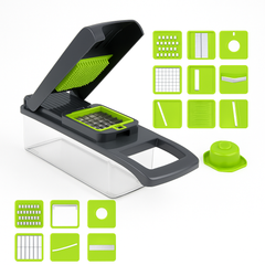 14-in-1 Vegetable Cutter – Multifunctional Chopper & Slicer Set - Habitt