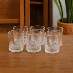 Premium Tumbler Glass – 320ml (Set of 6)