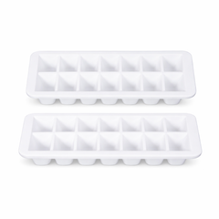 Frosty Ice Tray Small (2 Pcs Pack) – Compact Multi-Grid Ice Cube Maker for Freezer Use - Habitt