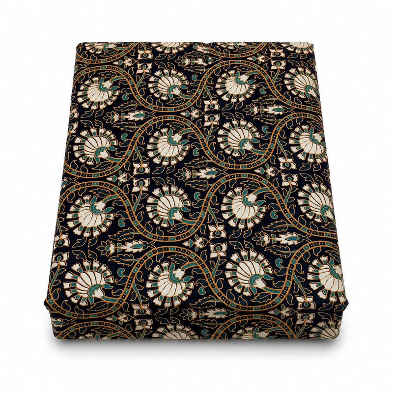 Deep Water Double Quilt Cover (90 × 96 inches)