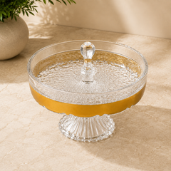 Elegant Dry Fruit Serving Bowl with Stand – Small & Large