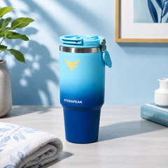 Assorted Premium Insulated Travel Tumbler with Handle | Stylish Hot & Cold Drink Cup