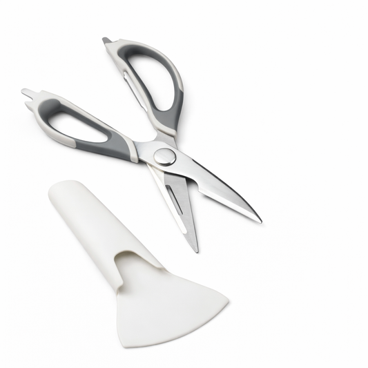 High Quality Kitchen Scissor with Protective Cover – Multi-Purpose Stainless Steel Utility Shears - Habitt