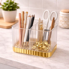 Spoon Rack Heavy Golden Line – Premium Acrylic Cutlery & Utensil Organizer