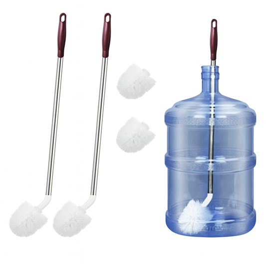 1Pc Long Handle Bottle Cleaner Brush – Water Dispenser & Jar Cleaning Tool