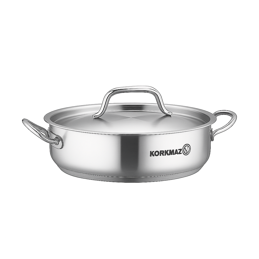 Proline Gastro Stainless Steel Casserole Pot Set – Professional Grade Cookware (Sizes: 20x12, 28x12, 28x16, 32x19, 36x10, 36x21, 40x25 cm)