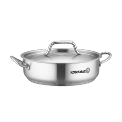 Proline Gastro Stainless Steel Casserole Pot Set – Professional Grade Cookware (Sizes: 20x12, 28x12, 28x16, 32x19, 36x10, 36x21, 40x25 cm)