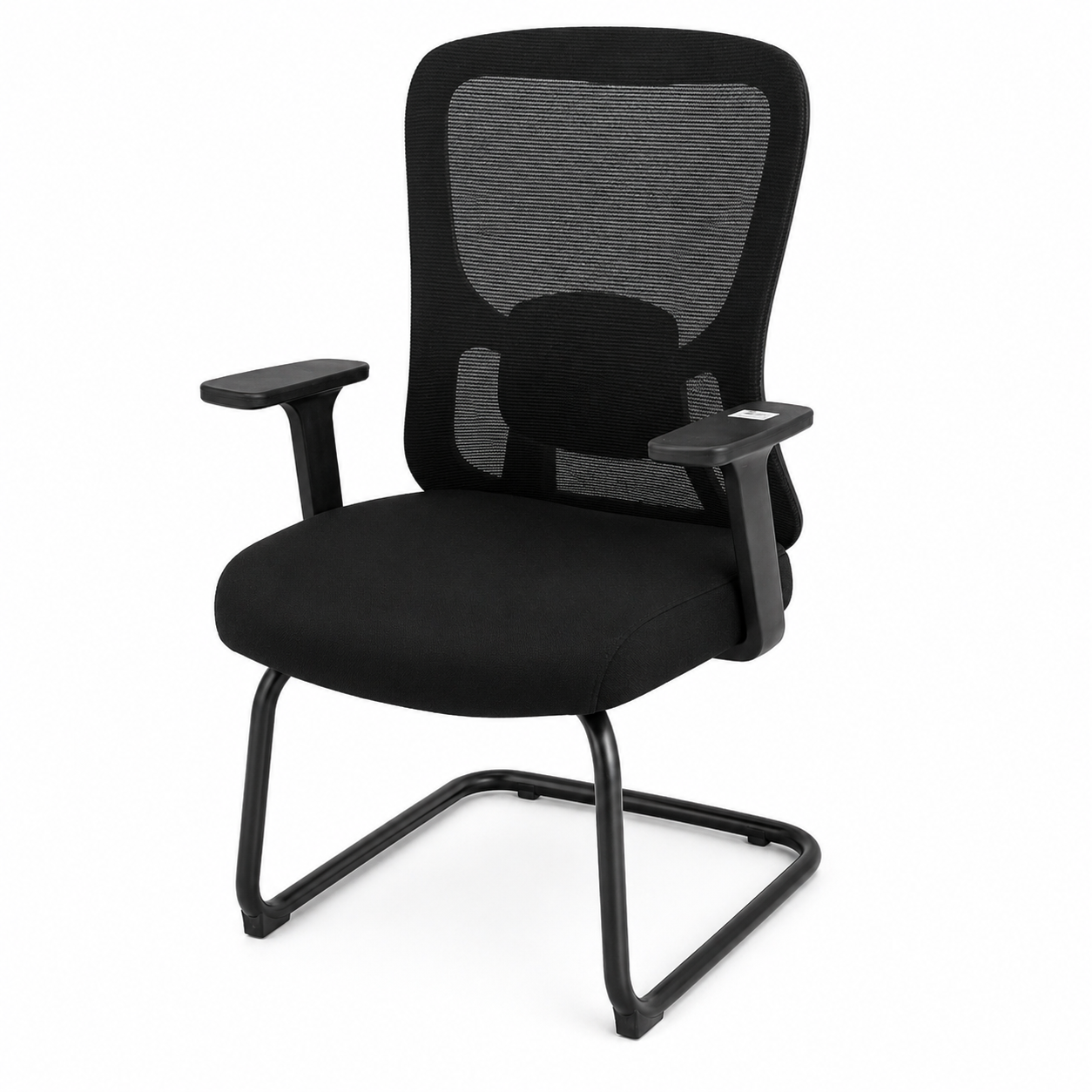 Dious Visitor Ergonomic Mesh Chair – 665W x 610D x 1020H Modern Office Guest Chair with Sleek Cantilever Base - Habitt