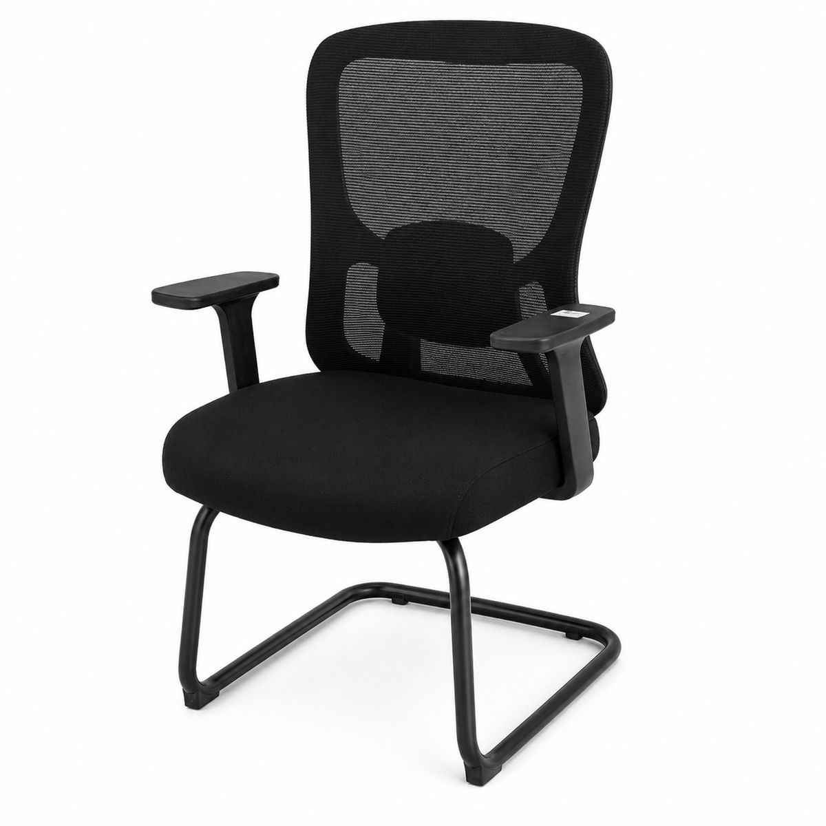 Dious Visitor Ergonomic Mesh Chair – 665W x 610D x 1020H Modern Office Guest Chair with Sleek Cantilever Base - Habitt