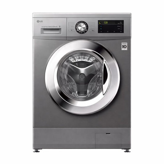 LG Front Load Washing Machine 8kg with Smart Inverter Technology – Energy Efficient & Powerful Cleaning (F2V5RGP2T)