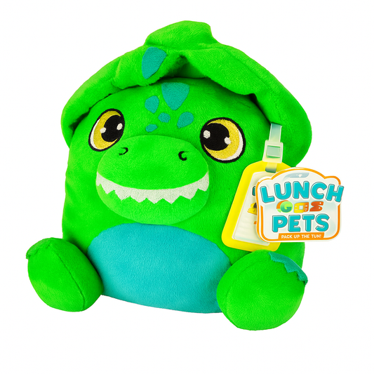 1Pc Insulated Lunch Box Bag for Kids (Assorted) – Cute Plush Animal Design (Lunch Pets)