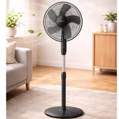 Philips Series 600 Pedestal Fan with Powerful Airflow & Adjustable Height – Quiet Cooling Fan (ACP620/01) - Habitt