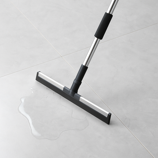 Aluminum Window Cleaning Wiper with Sponge – 2-in-1 Glass Cleaner