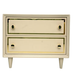 Opulent King Size Bed with 2 Side Tables